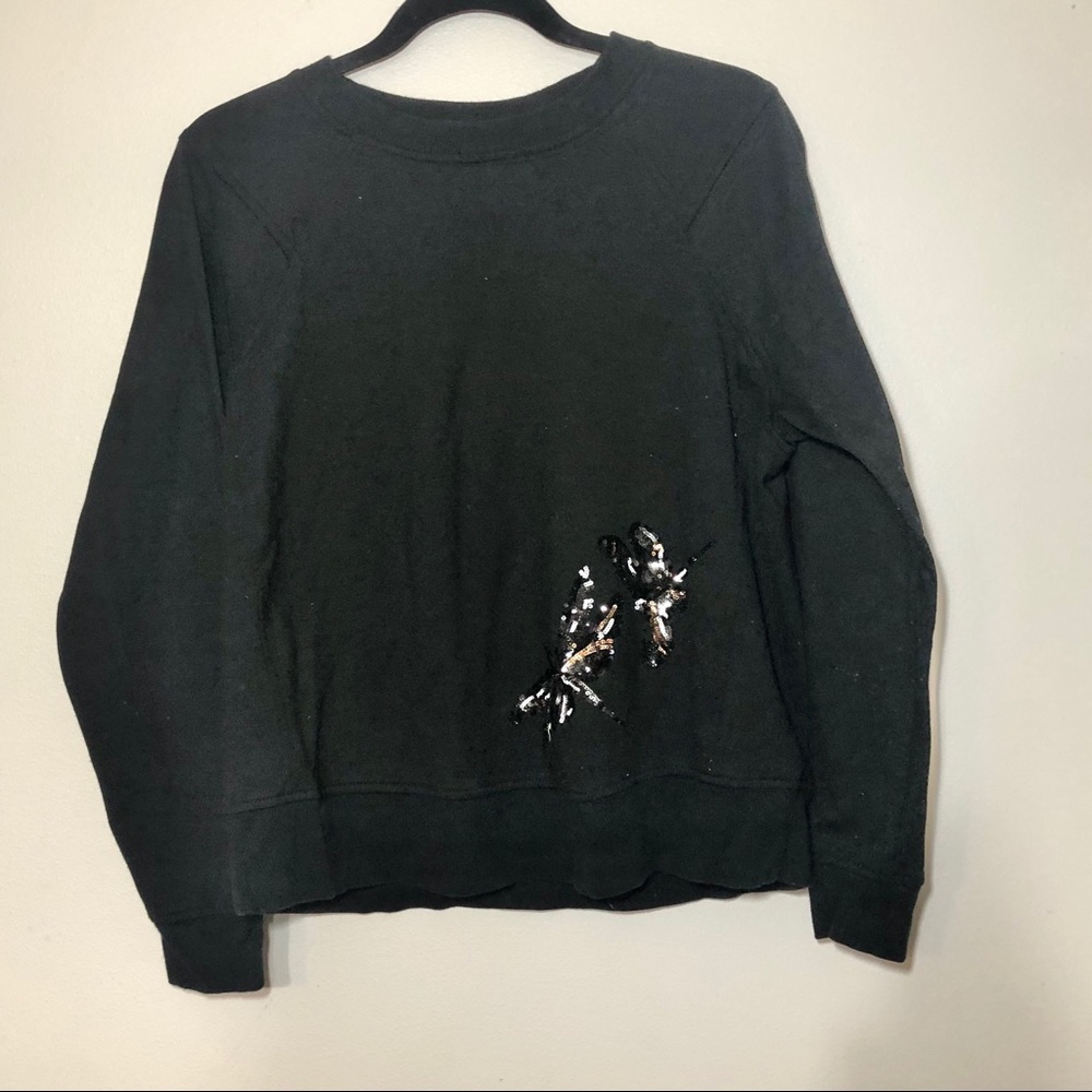 A New Day Dragonfly Sequin Pullover✨